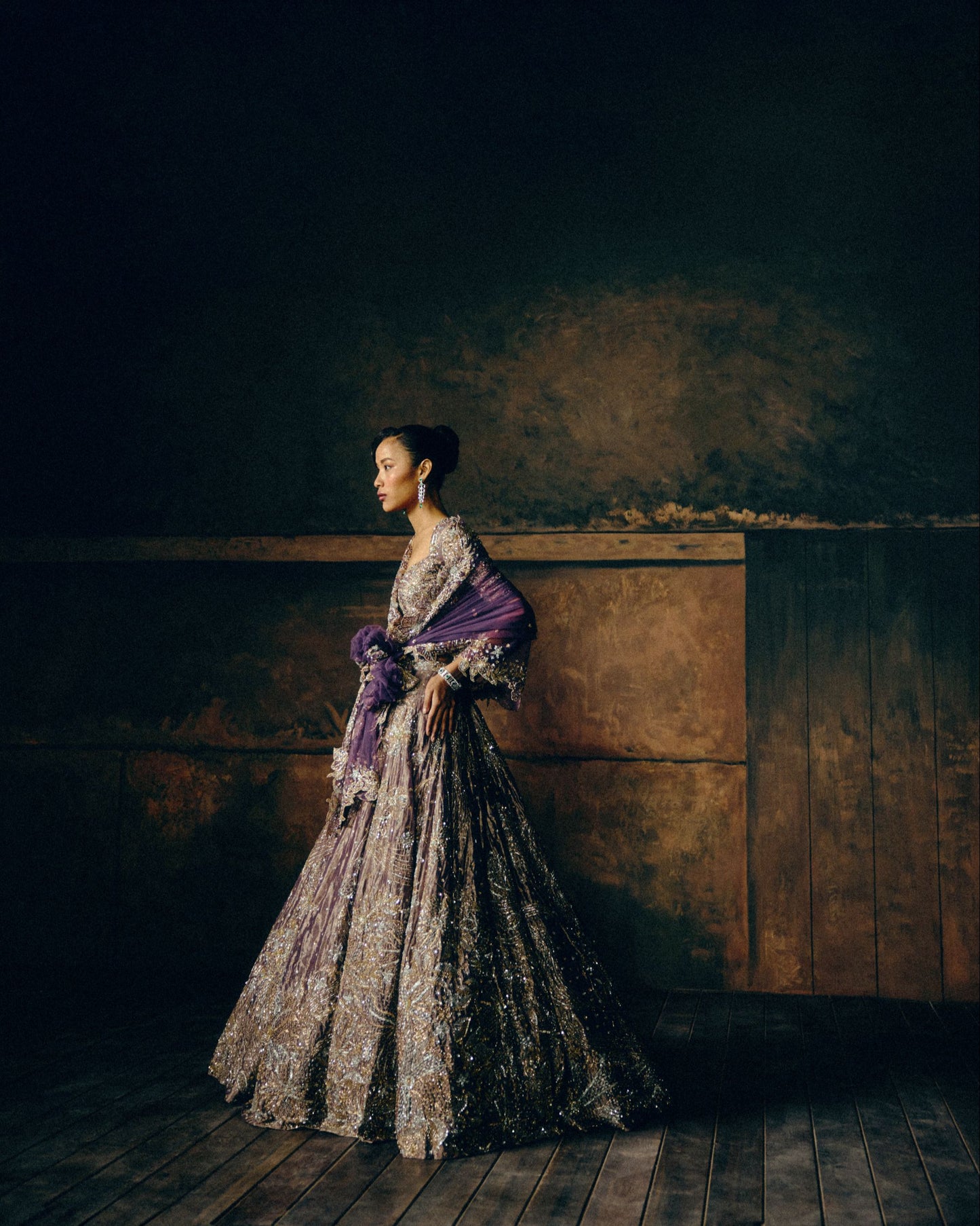 Voilet Ridge Lehenga Set