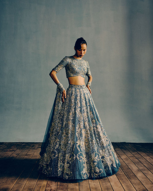 Lily Blooms Lehenga Set