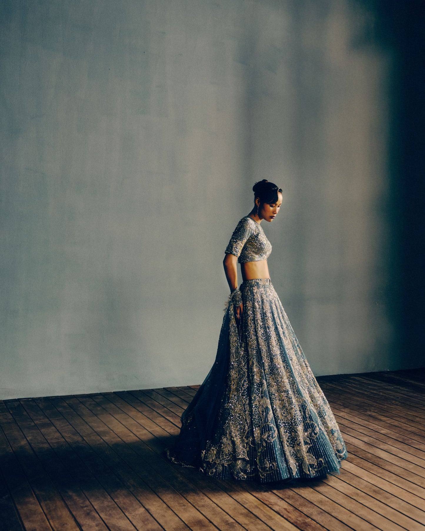 Lily Blooms Lehenga Set