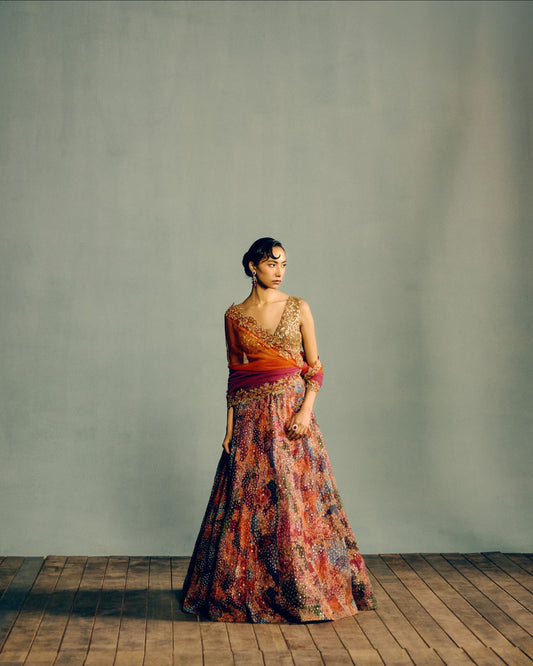 Everbloom Lehenga Set