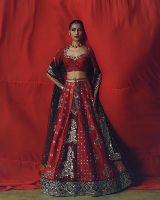 Rani Sa Lehenga Set
