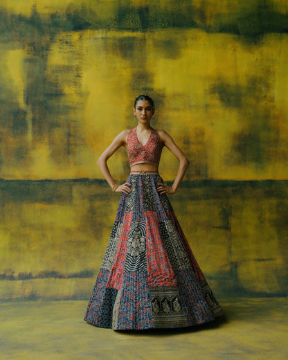 Jhilmil Lehenga Set