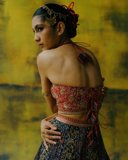 Jhilmil Lehenga Set