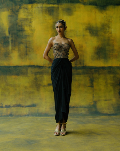 Mastani Draped Dress