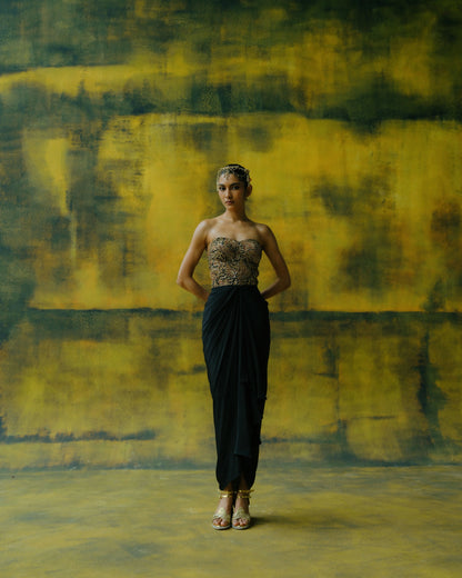 Mastani Draped Dress