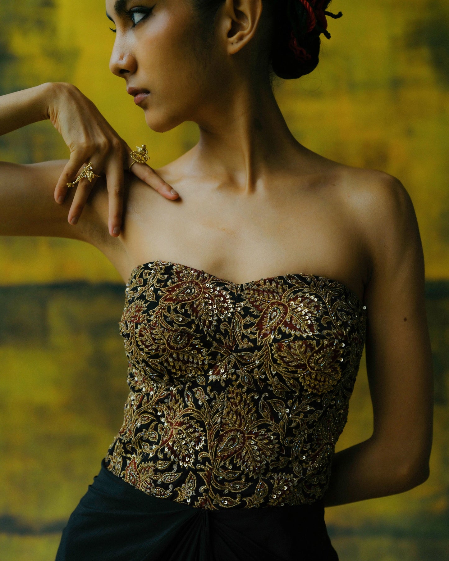 Mastani Draped Dress