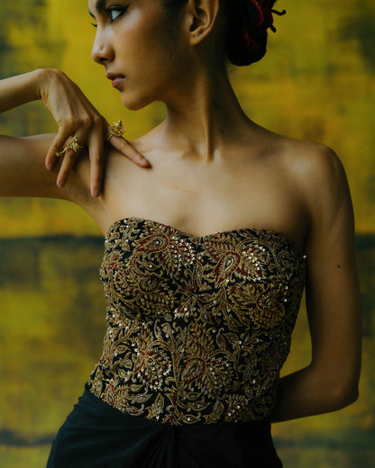 Mastani Draped Dress