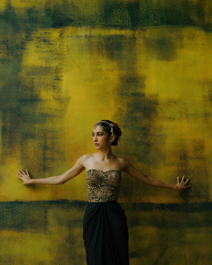 Mastani Draped Dress