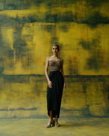 Mastani Draped Dress