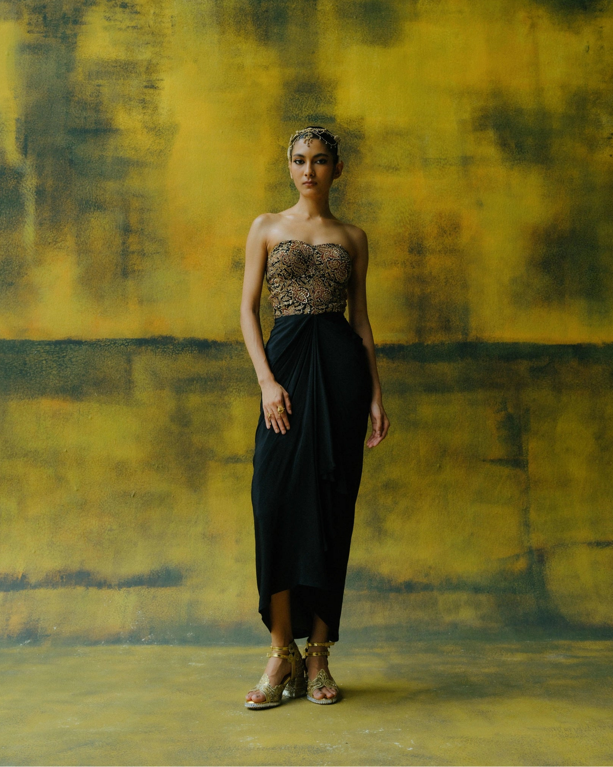 Mastani Draped Dress