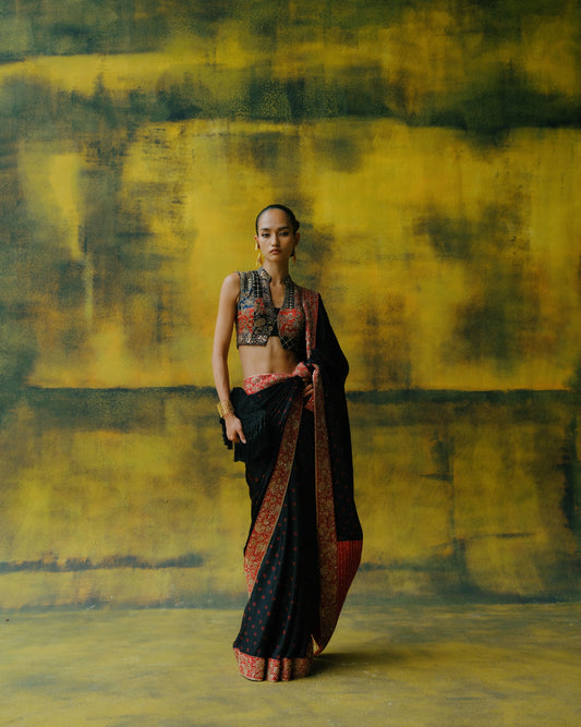 Adaa Saree Set