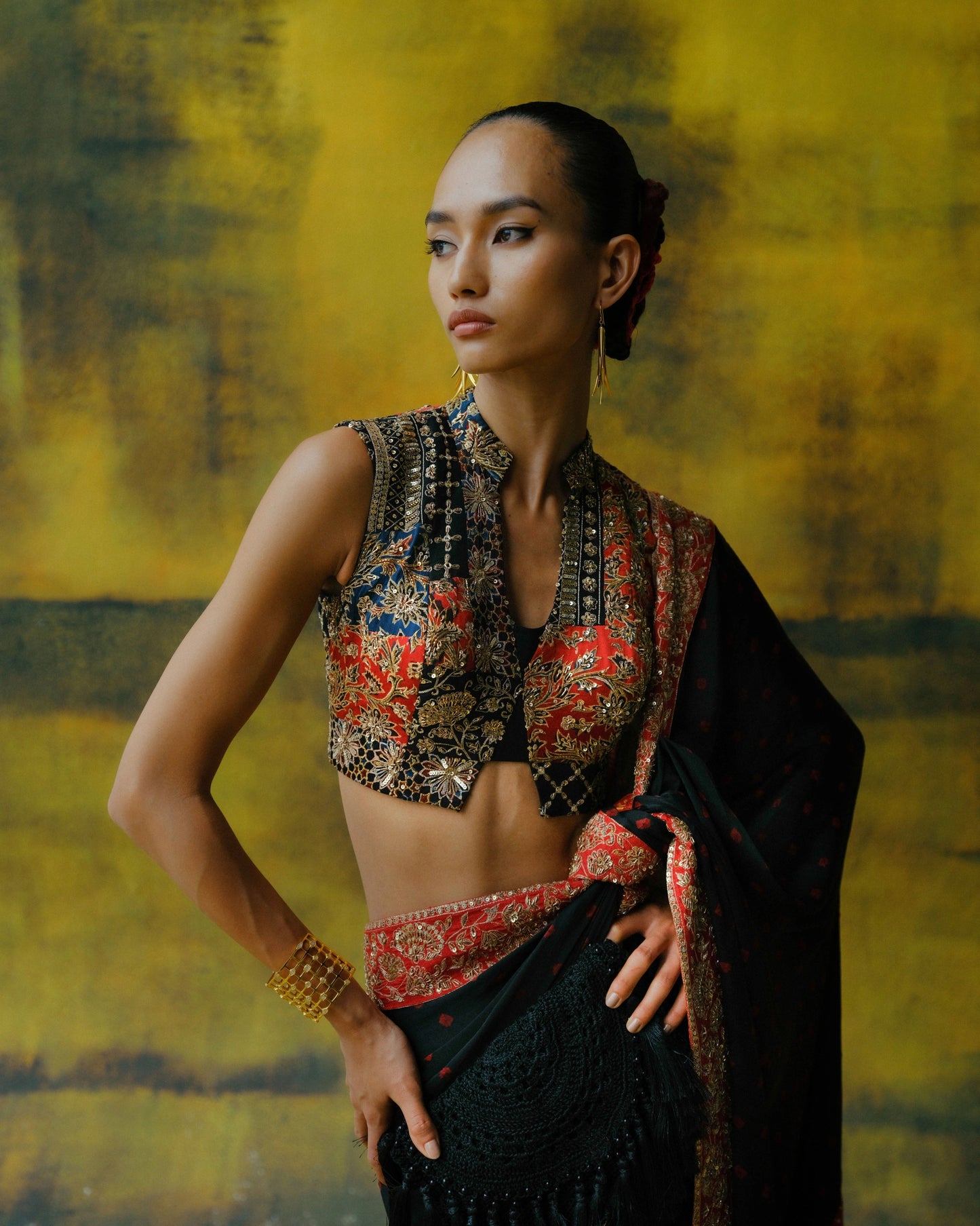Adaa Saree Set