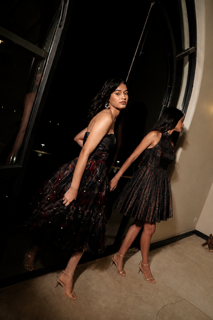 Starlit Blossom Gown