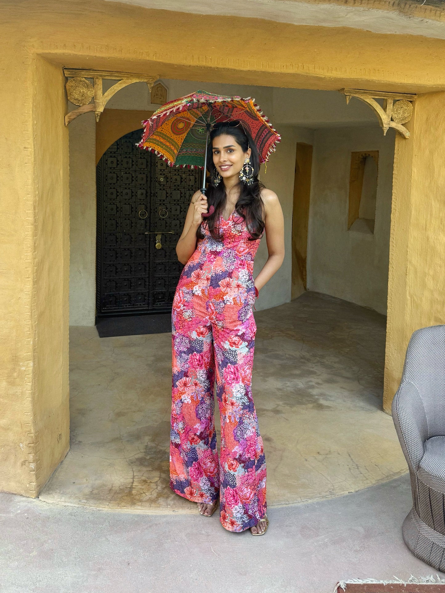 Sunset Bloom Jumpsuit