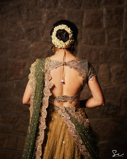 Deepa Thomas in Mridani Lehenga Set