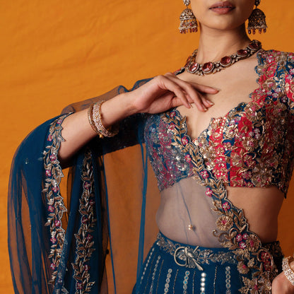 Neelambari Lehenga Set