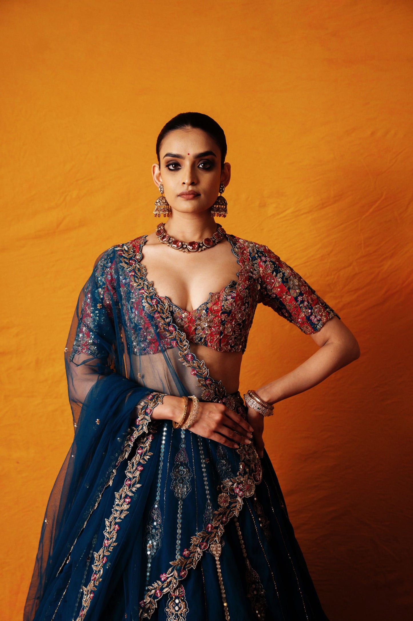 Neelambari Lehenga Set