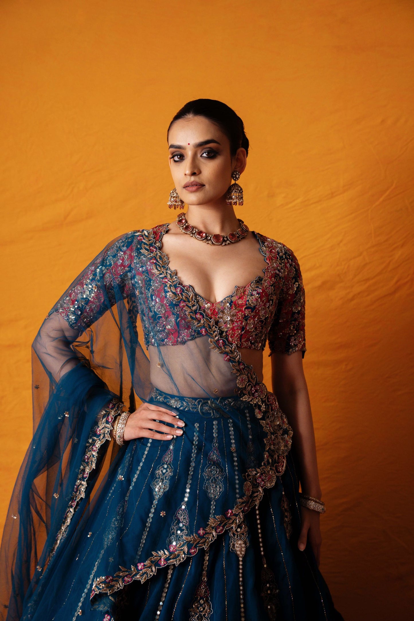 Neelambari Lehenga Set