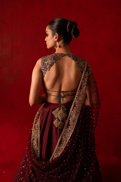 Manjari Lehenga Set
