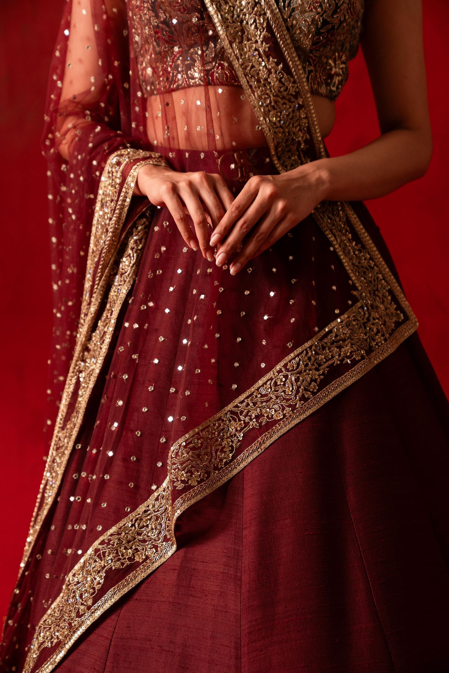Manjari Lehenga Set