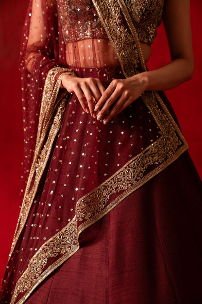 Manjari Lehenga Set