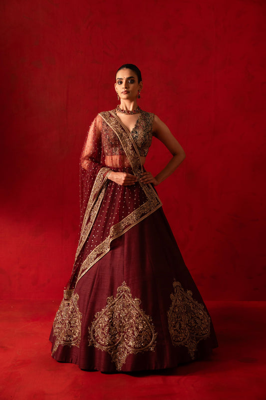 Manjari Lehenga Set