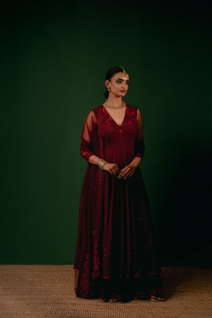 Sindhura Anarkali Set