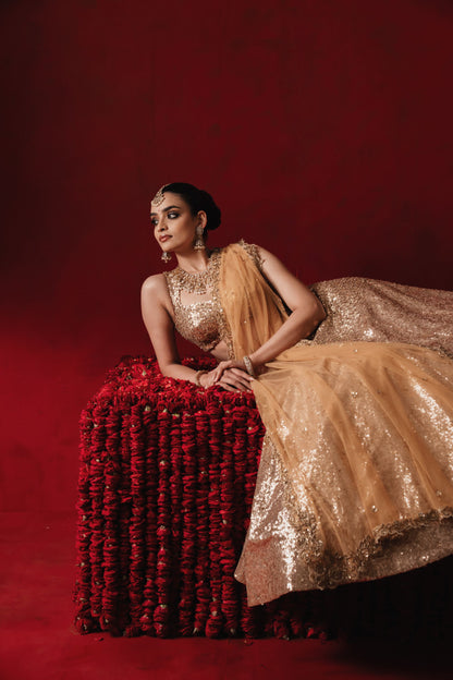 Ponmalar Lehenga Set