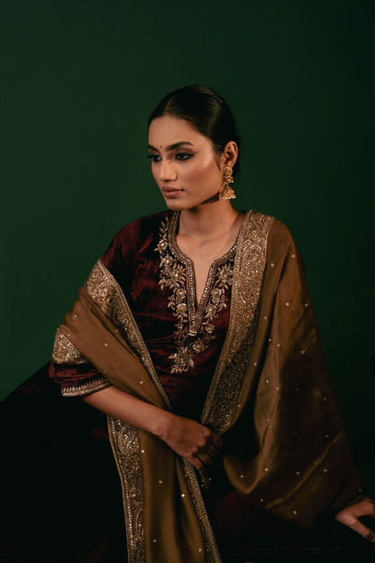 Kurinji Kurta Set