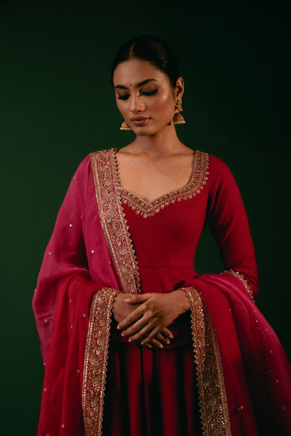 Vasanthika Anarkali Set