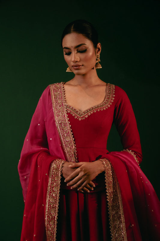 Vasanthika Anarkali Set