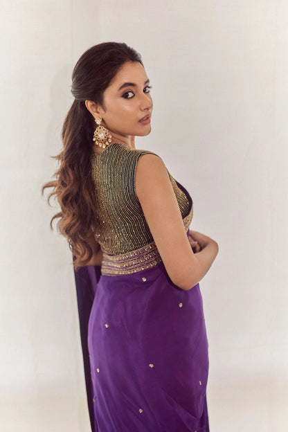 Priyanka Mohan in INDRANI  SAREE SET