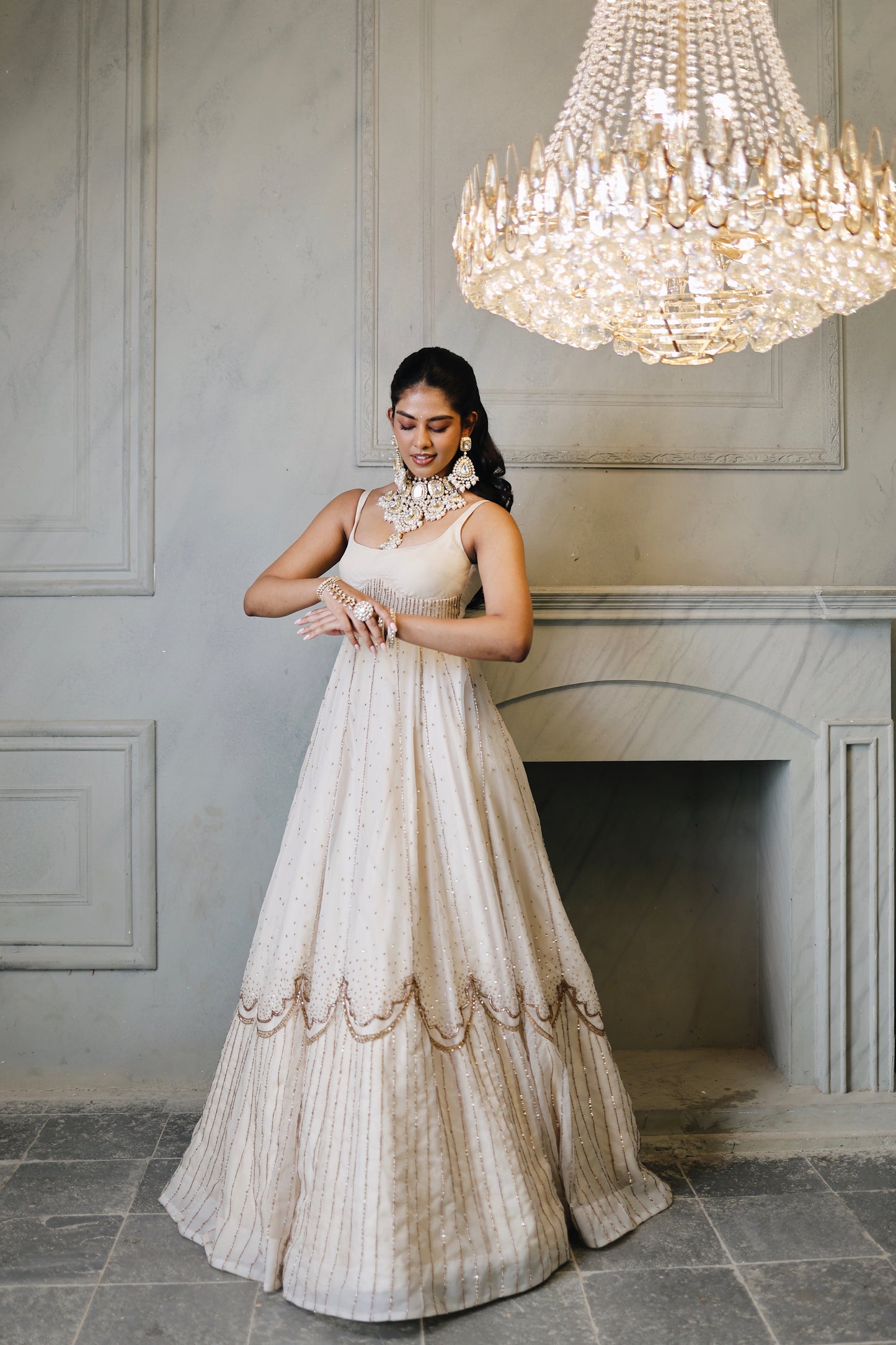 Ivory Opulence dress