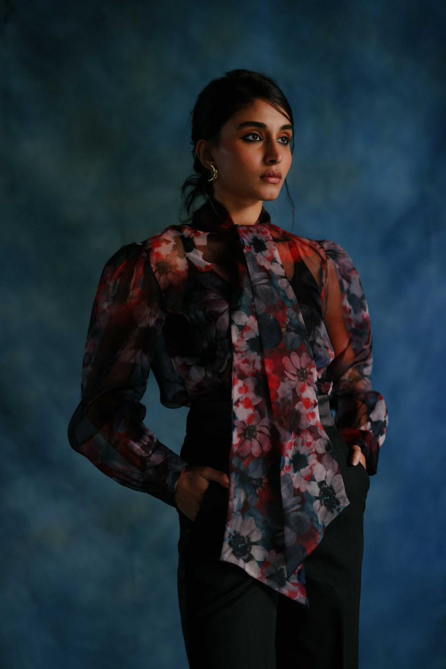 Starry Night Blooms Shirt