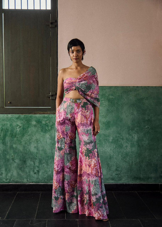 Willow blossom off shoulder two piece set