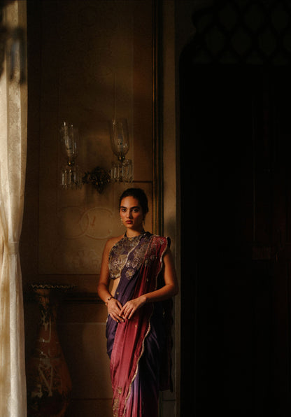 Amethyst Saree