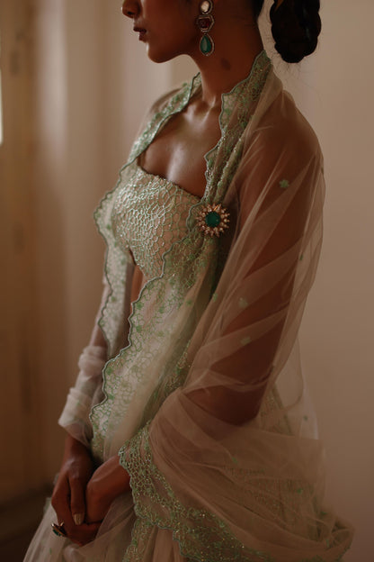 Opal hive lehenga set