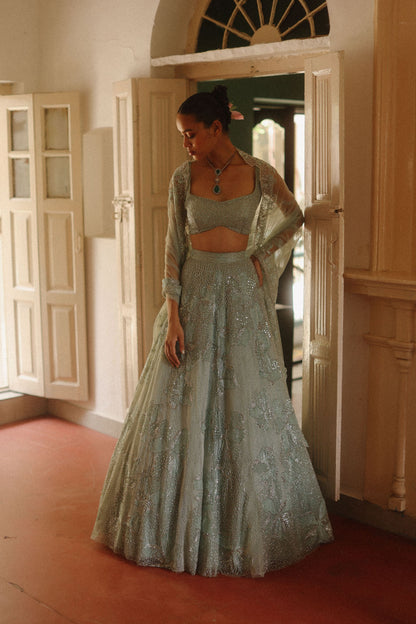 Floral Hive lehenga set