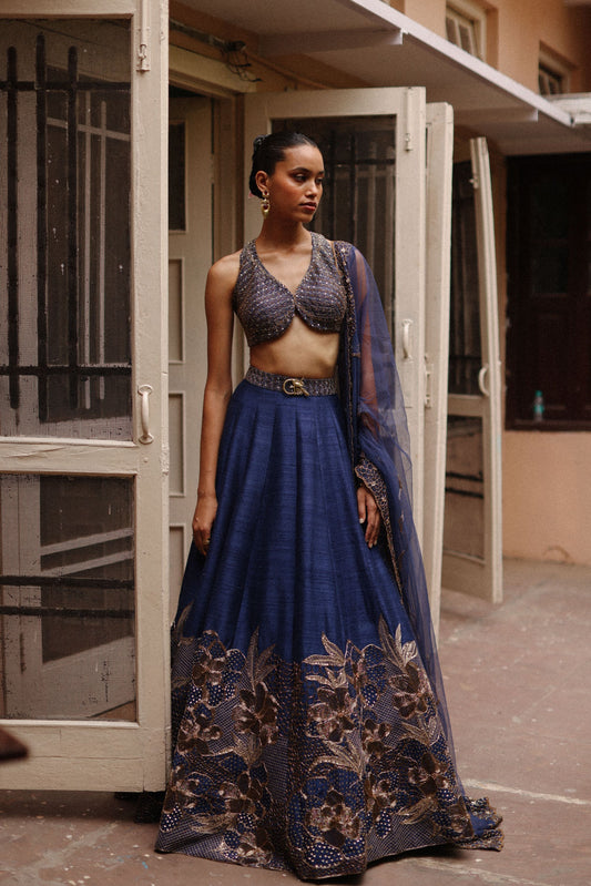 Floral Hive Serenade lehenga set
