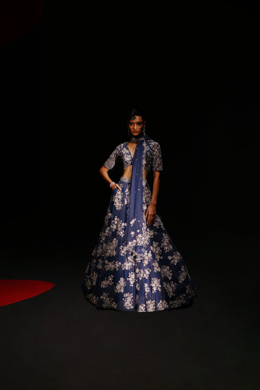 Celestial Nightfall Lehenga set